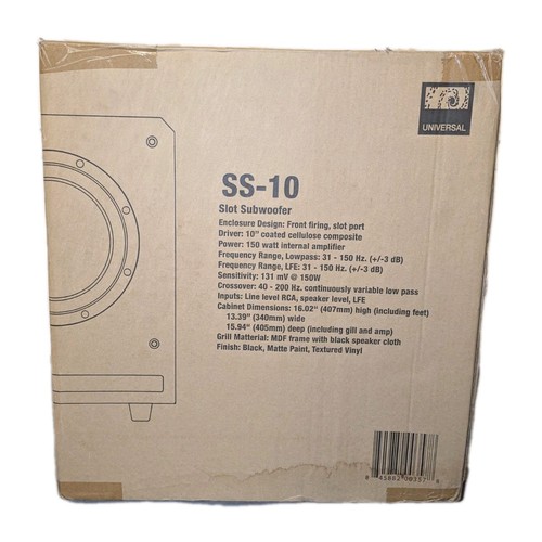 Truaudio series 150w - ss, 10"