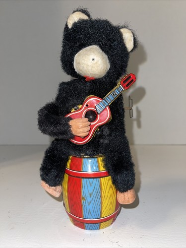 Jolly chitarrista orso - orso, su