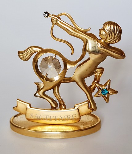 Statuetta sagittario dorata - statuetta,