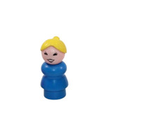 costruzioni Fisher Price piccolo personaggio Little People bambino omino ledy