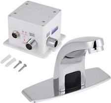 Set Di Rubinetti per Lavabo,Rubinetto Di Controllo Automatico Del Sensore a Infr