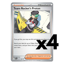4x Team Rocket's Proton -