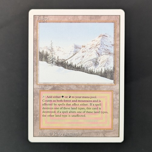 Mtg taiga - (ex), <<//