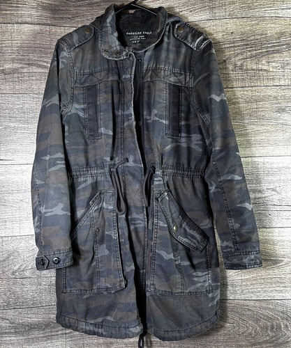 Giacca utility mimetica