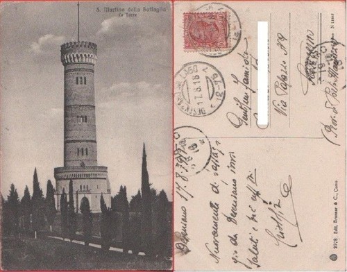 Cartolina san martino della - martino,