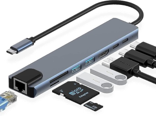 Hub multiporta usb rj45 - hub,