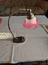 lampada  liberty  da scrivania anni 30 ?molto bella alta cm.38 da elettrificare 