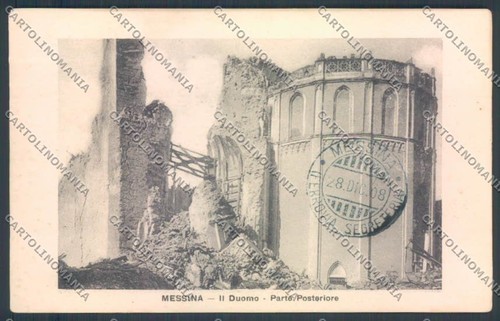 Messina terremoto città poste - città,