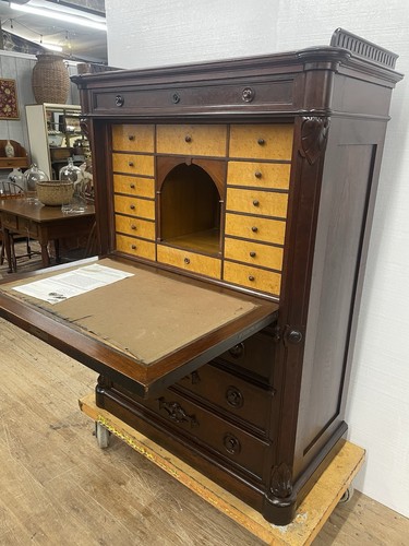 Antique 1860 biedermeier drop - biedermeier,
