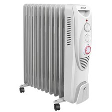 Scaldino Radiatore Elettrico Olio termoconvettore Ruote termosifone 1500W 2500W