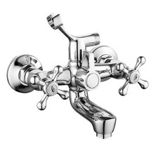 Rubinetto a parete per vasca