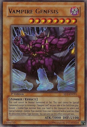 Sd2 en001 vampire - sd2-en001, genesis