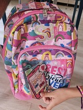 Seven Sj Gang Girl Sweet Zaino Sdoppiabile Bambina -  Pari Al Nuovo Con Carrello