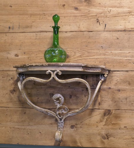 French wrought iron console - wrought, or