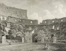 Colosseo Roma veduta interna