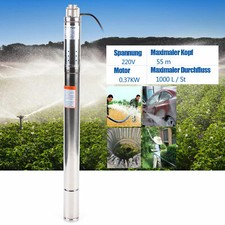 Pompa sommersa in acciaio inox