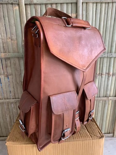 Borsa pelle zaino - pelle, vintage