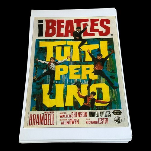 Poster beatles tutti per uno - beatles,