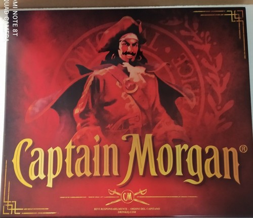 Insegna metallo latta rum - insegna,