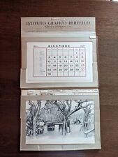 CALENDARIO ARTISTICO DISEGNI GIULIO BOETTO 1951 ISTITUTO GRAFICO BERTELLO
