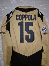 maglia calcio salernitana 2008 2009 coppola 15 umbro third terza
