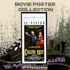 Al Pacino Carlito’s Way Movie Poster | Locandina Originale Brian De Palma