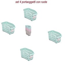 4 box con ruote trolley