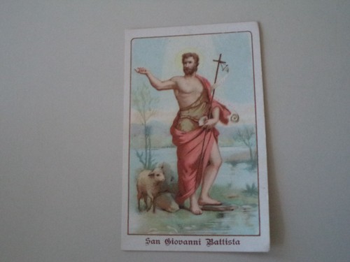 Antico santino san giovanni - santino, s.
