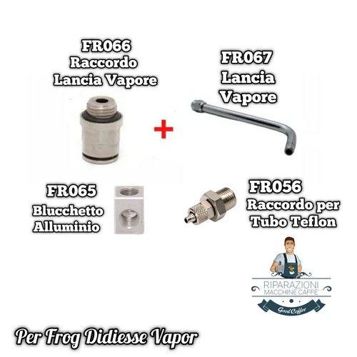 Kit raccordo lancia vapore - kit,