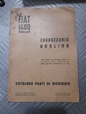 FIAT 1400 Diesel CARROZZERIA