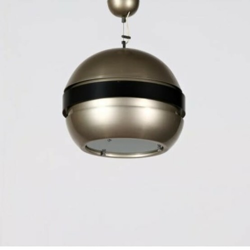 Lampadario anni alluminio e - lampadario,