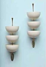 Coppia di rare applique da