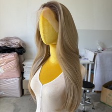 Parrucche lunghe dritte biondo