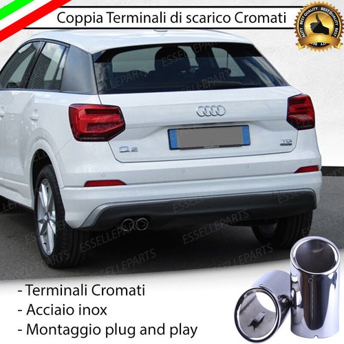 Coppia terminali scarico - terminali, di