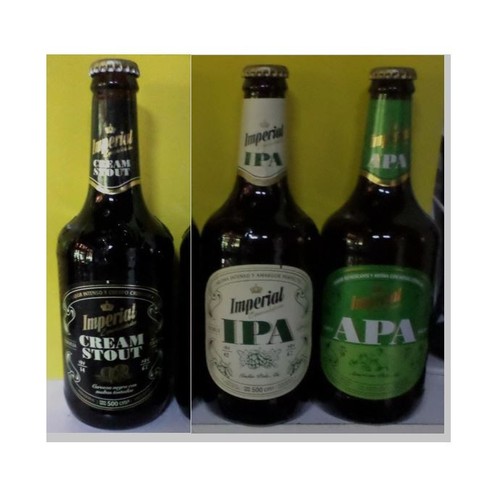 Lotto bottiglie vuote - 3, birra