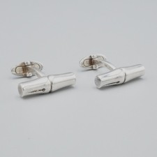 Gemelli Gucci bambù argento