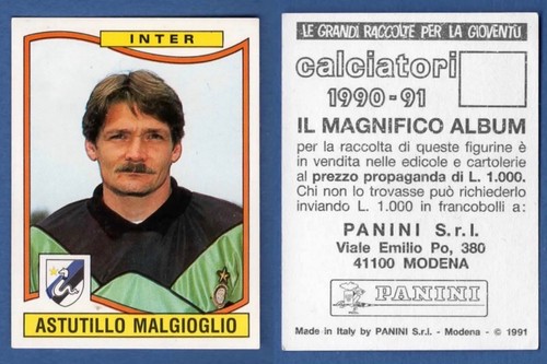 Figurina calciatori panini - figurina,