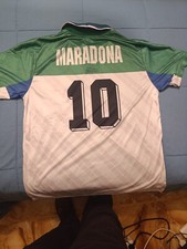 Maradona maglia Platini No Drugs