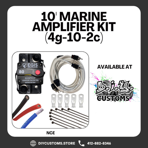 Kit amplificatore marino nce - amplificatore,