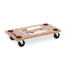 Carrello con ruote piano - carrello, legno
