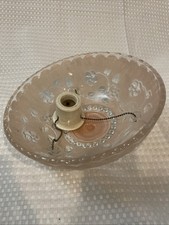 Plafoniera vintage paralume