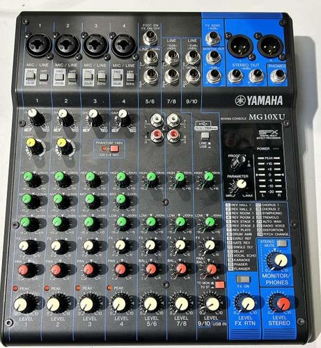 Yamaha mg10xu console mixer - yamaha,