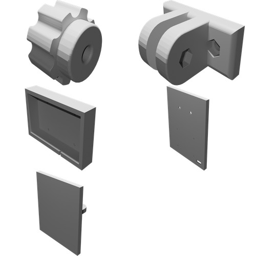 Supporto porta caricatore usb - caricatore,