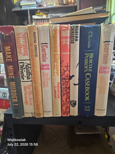215 agatha christie lot 9 - agatha,