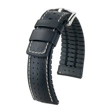 Cinturino In Nero, Pelle Di