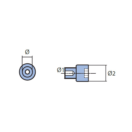 Tecnoseal 01156al anodo - 01156al,