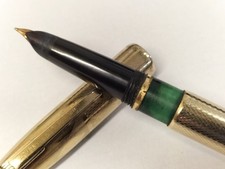 Penna stilografica Zenith EXTRA LAMINATA IN ORO 750 MILLESIMI