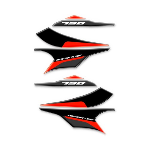 Adesivi paramani per ktm - adesivi,
