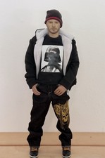 Jesse Pinkman Breaking bad 1:6 Scale Figure Iminime Cultking Head Hot Toys Body