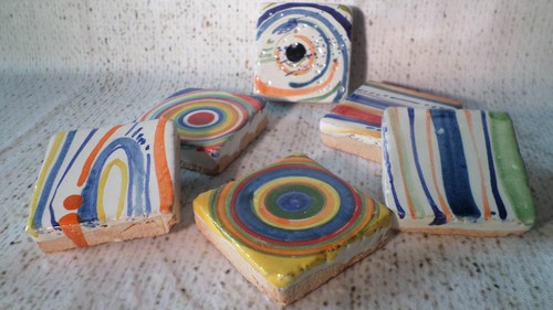 Mattonella decoro astratto - mattonella, "astratto"